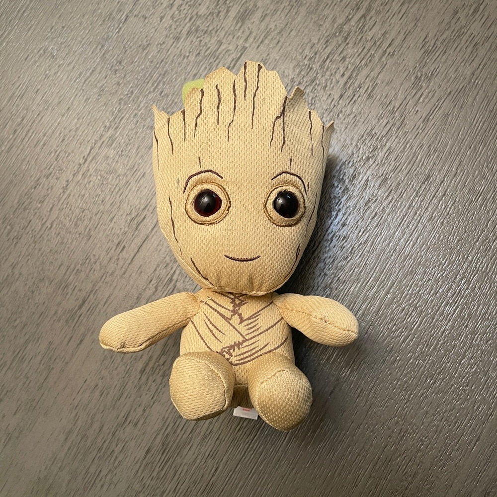Marvel Tan Plush Groot Toy